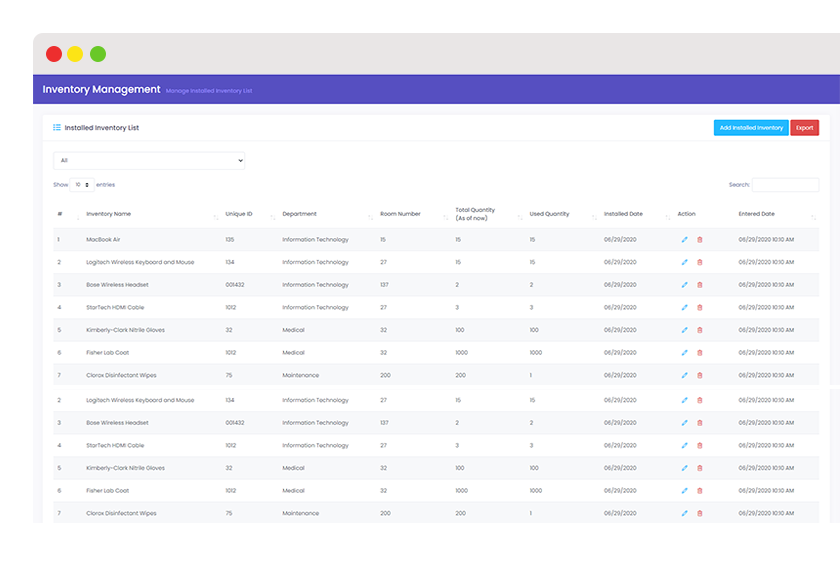 Custom reports
