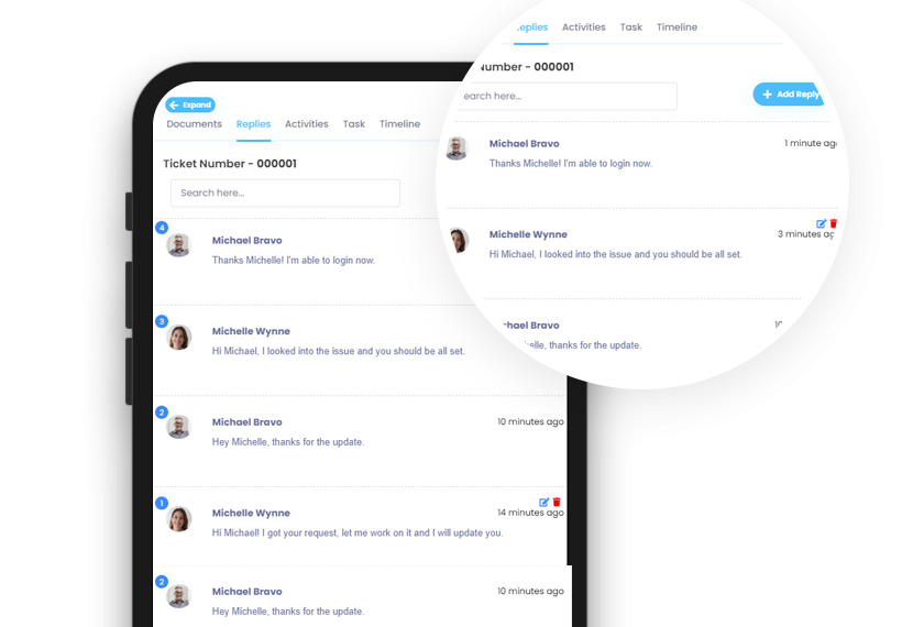 Direct communication with the end user Direct communication with the end user