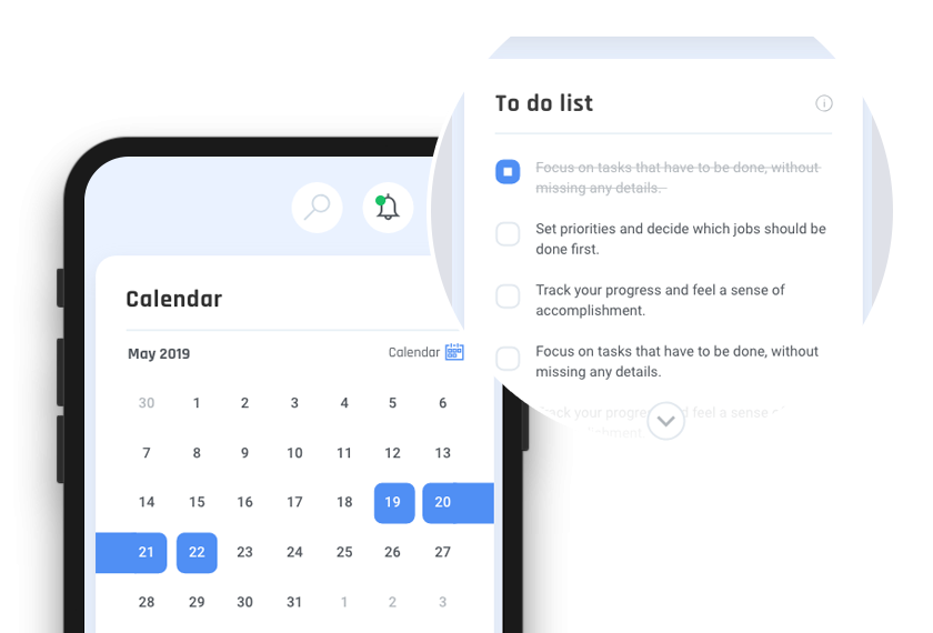 Stay involved with consistent alerts Stay involved with consistent alerts