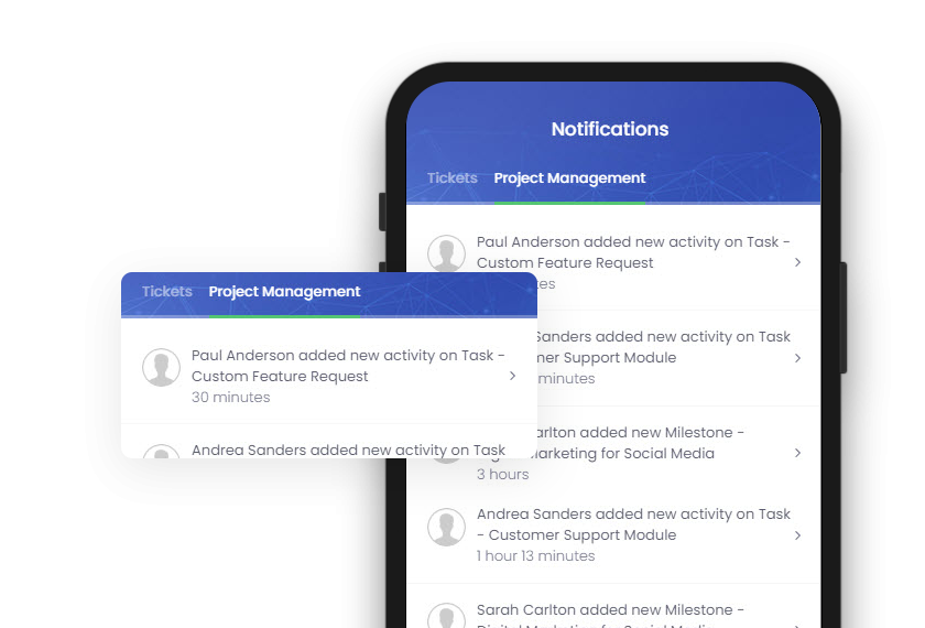 Stay involved with consistent alerts